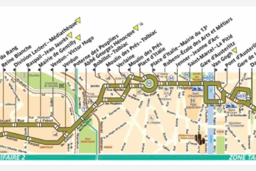 Beau T3 A Arcueil A 3 Min Rer B « Laplace » Ngoại thất bức ảnh